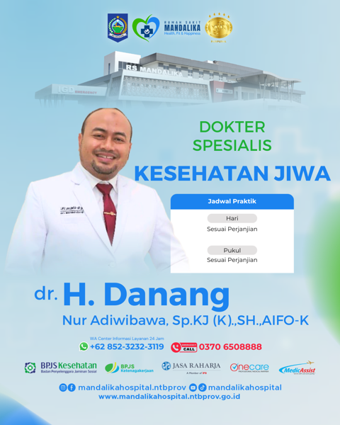 dr. H. Danang Nur Adiwibawa, Sp.KJ (K).,SH.,AIFO-K