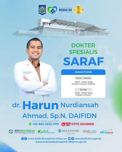 dr. Harun Nurdiansah Ahmad, Sp.N, DAIFIDN