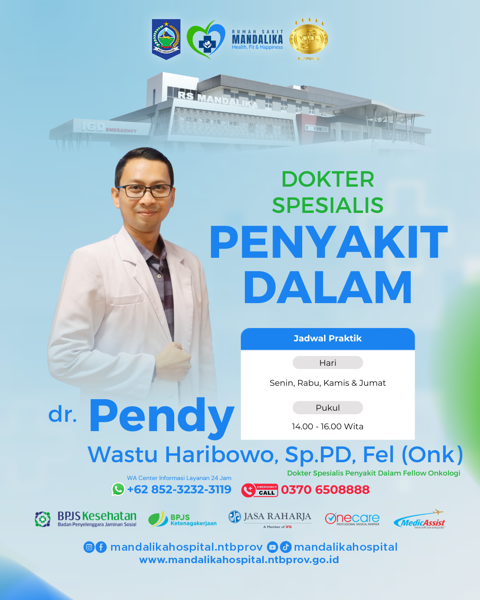 dr. Pendy Wastu Haribowo, Sp.PD