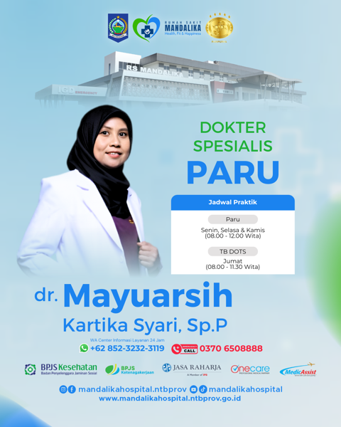 dr. Mayuarsih Kartika Syari, Sp.P