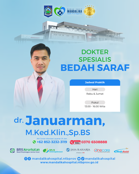 dr. Januarman, M.Ked.Klin.,Sp.BS