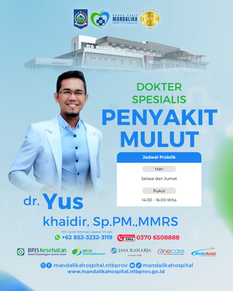 drg. Yuskhaidir, Sp.PM.,MMRS